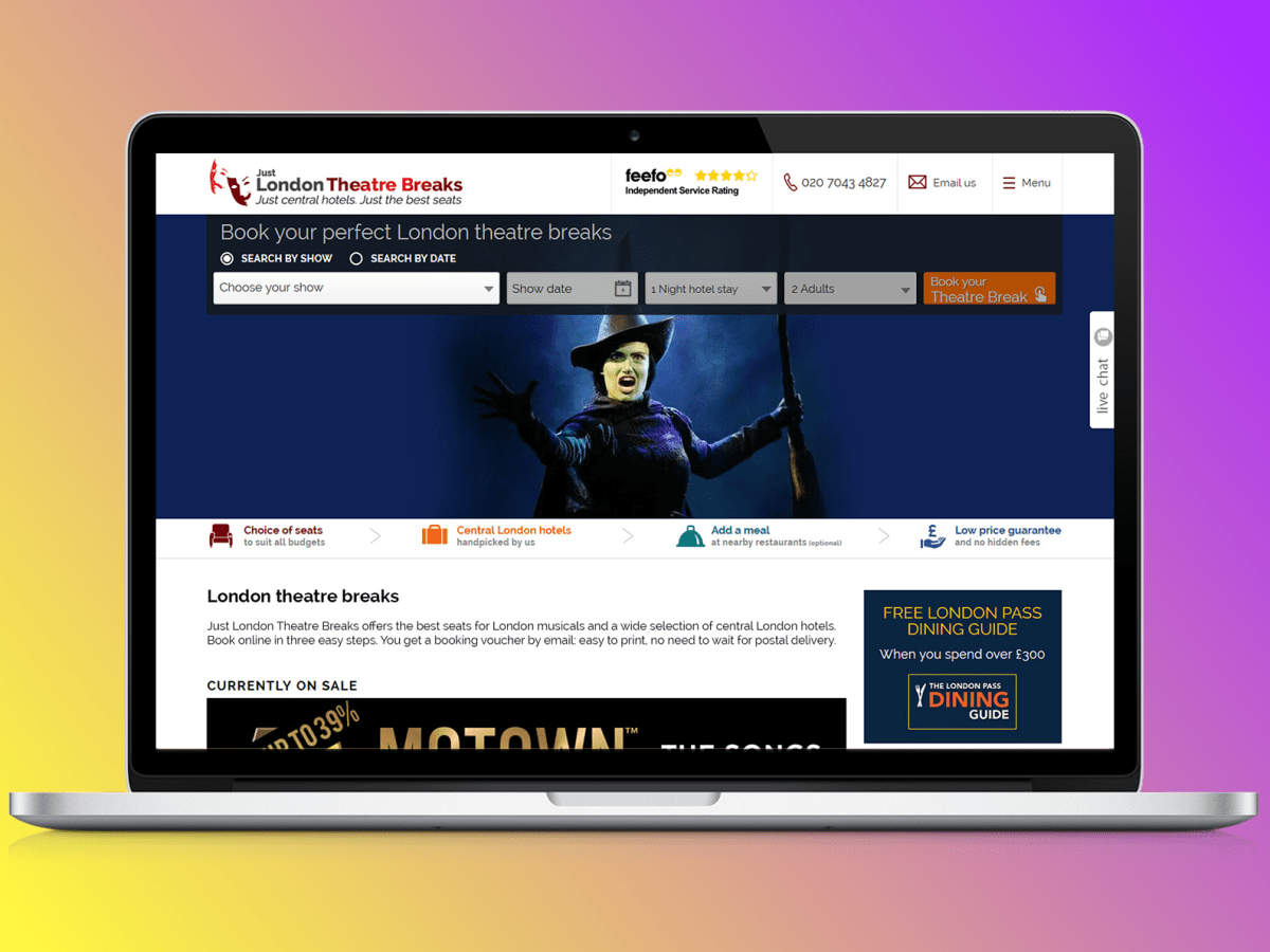 User Experience Improvements for a Theatre Ticket Booking Web&nbsp;App